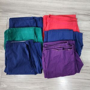 Women's Scrub Bottoms Pants Size S Lot of 6